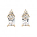 Gold Plated CZ Earrings