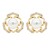 Gold-Plated-CZ-Earrings-Gold Clear