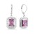 Rhodium-Plated-with-Pink-CZ-Stone-Earrings-Pink
