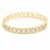 Gold-Plated-Pave-Link-Hinged-Bangle-with-CZ-Gold