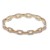 Gold-Plated-With-CZ-Cubic-Zirconia-Pave-Link-Hinged-Bangle-Gold