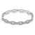 Rhodium-Plated-With-CZ-Cubic-Zirconia-Pave-Link-Hinged-Bangle-Rhodium