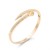 Gold-Plated-With-Clear-CZ-Nail-Bangle-Bracelets-Gold
