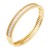 Gold-Plated-Bangles-Bracelets-with-Clear-CZ-Gold