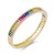 Gold-Plated-With-Multi-Color-with-CZ-Bangle-Multi-Color