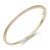 Gold-Plated-With-Clear-CZ-Bangle-Gold