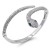 Rhodium-Plated-With-Clear-CZ-Hinged-Snake-Bangles-Rhodium