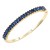 Gold-Plated-With-Blue-Color-CZ-Bangle-Bracelets-Gold Blue
