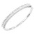 Rhodium-Plated-With-Clear-CZ-Bangle-Bracelets-Rhodium Clear