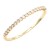 Gold-Plated-Clear-CZ-Bangle-Bracelets-Gold Clear