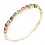 Gold--Plated-With-Multi-Color-CZ-Bangle-Bracelets-Gold
