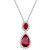 Rhodium-Plated-with-Red-Cubic-Zirconia-Necklaces-Red
