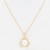 Gold-Plated-CZ-Pendant-Necklace.-16"+2"-Gold white