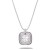 Square-Shape-Rhodium-Plated-with-Clear-CZ-Stone-Necklace-Clear