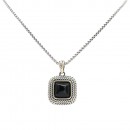2-Tones with Black of Pearl Necklaces