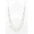 36"-Long-Necklace-With-Pearl-2 Tones