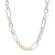 16&quot;-with-3&quot;-EXT-Two-Tone-Plated-Toggle-Necklace-2 Tones