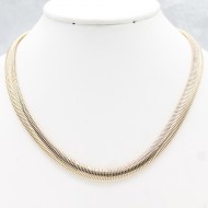 16"+2" Chain Necklace. Gold Color