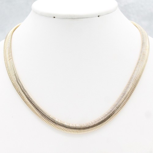 16"+2" Chain Necklace. Gold Color