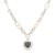 2-Tone-Plated-With-Black-CZ-Necklaces-Black