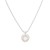 2-Tone-Plated-With-Clear-CZ-Necklaces-Clear