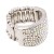 Rhodium-Plated-With-AB-Crystal-Stretch-Rings-Silver AB