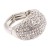 Rhodium-Plated-With-Clear-Crystal-Stretch-Rings-Rhodium Clear