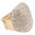 Gold-Plated-with-Clear-Rhinestone-Stretch-Ring-Gold