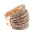 Rose-Gold-Plated-with-Clear-Crystal-Stretch-ring-Rose Gold