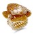 Gold-Plated-With-Topaz-Purple-Color-Flower-Rings-Gold Topaz