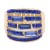 Gold-Plated-With-Royal-Blue-Crystal-Stretch-Rings-Gold Blue