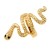 Gold-Plated-with-Snake-Stretch-Rings-Gold