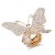 Gold-Plated-Butterfly-Stretch-Rings-with-Clear-Crystal-Gold Clear
