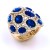 Gold-Plated-With-Royal-Blue-Stretch-Rings-Gold Blue