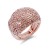 Rose-Gold-Plated-With-Pea-Crystal-Stretch-Rings-Peach