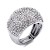 Rhodium-Plated-With-Clear-Stone-Stretch-Rings-Rhodium