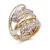 Gold-Plated-with-AB-Crystal-Acrylic-Adjustable-Stretch-Ring-Gold AB