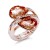 Rose-Gold-Plated-With-Peach-Crystal-Stretch-Ring-Rose Gold