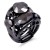 Gunmetal-Plated-With-Hematite-Crystal-Stretch-Ring-Black
