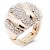 Unique-Fashion-Gold-Plated-with-Clear-Stone-Stretch-Ring-Gold