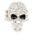 Rhodium-Plated-With-Clear-Crystal-Skull-Stretch-Rings-Rhodium Clear