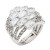 Rhodium-Plated-With-Clear-Crystal-Stretch-Rings-Rhodium