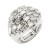 Rhodium-Plated-With-Clear-Crystal-Stretch-Rings-Rhodium