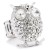 Rhodium-Plated-With-Clear-Crystal-Owl-Stretch-Rings-Rhodium Clear