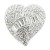 Rhodium-Plated-With-Clear-Crystal-Heart-Stretch-Rings-Rhodium Clear