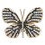 Gold-Plated-With--AB-Crystal-Butterfly--Stretch-Rings-Gold