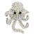 Rhodium-Plated-Octopus-Stretch-Rings-with-AB-Crystal-Rhodium AB