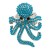 Rhodium-Plated-Octopus-Stretch-Rings-with-Turquoise-Crystal-Rhodium Turquoise