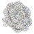 Rhodium-Plated-With-AB-Crystal-Rose-Pave-Stretch-Rings-Rhodium AB