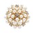 Gold-Plated-Pearl-Stretch-Rings-Gold